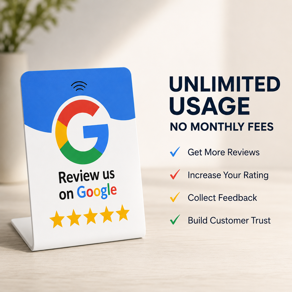 TapVouch NFC Google Review Stand